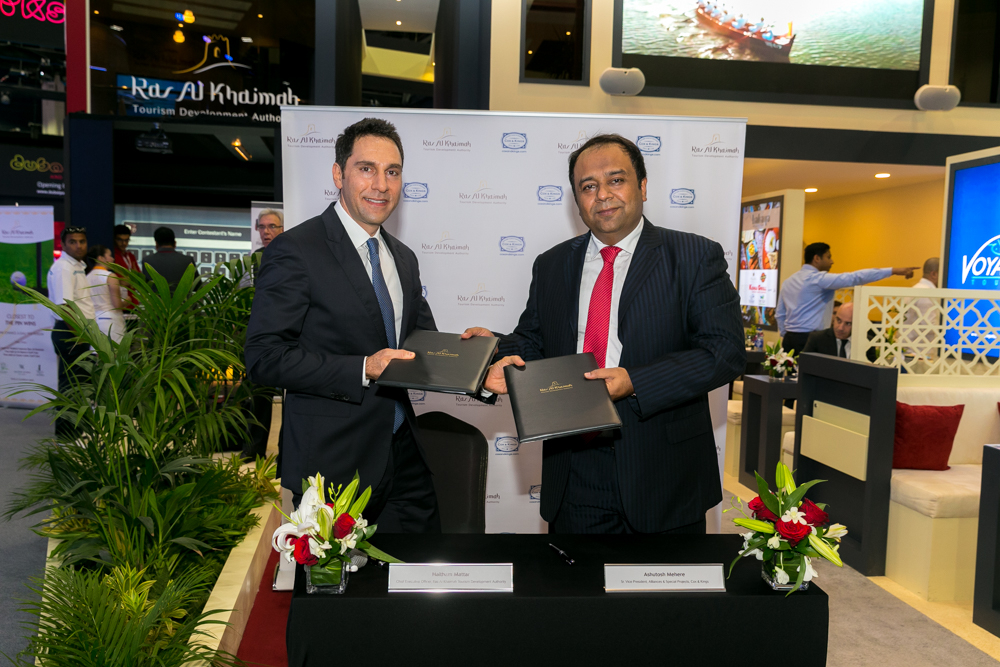 RAS AL KHAIMAH SIGNS AGREEMENT WITH COX & KINGS LTD TO INCREASE ARRIVALS FROM INDIA